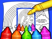 Rainbow With Pot Of Gold Coloring Pages Online junior Games on NaptechGames.com