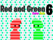 Red and Green 6 Color Rain Online Adventure Games on NaptechGames.com