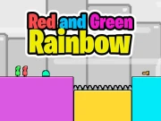 Red and Green Rainbow Online Adventure Games on NaptechGames.com