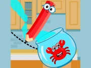 Red Crab Draw Online Puzzle Games on NaptechGames.com