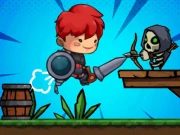 Red Hair Knight Tale Online Arcade Games on NaptechGames.com