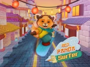 Red Panda Surfer Online Arcade Games on NaptechGames.com