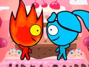 RedBoy and BlueGirl 4: Candy Worlds Online Hypercasual Games on NaptechGames.com