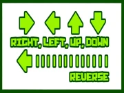 Right, left, up, down, reverse Online Arcade Games on NaptechGames.com