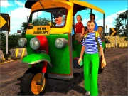 Rikshaw Tuk Tuk Driver Online Arcade Games on NaptechGames.com