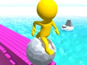 Roll Run 3D - Tap to roll Online Puzzle Games on NaptechGames.com
