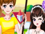 Romantic Spring Couple Online Casual Games on NaptechGames.com
