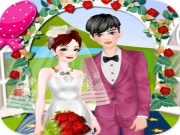 Romantic Spring Wedding Online Dress-up Games on NaptechGames.com