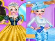 Royal Queen Vs Modern Queen Online Dress-up Games on NaptechGames.com