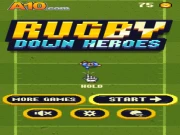 Rugby Down Heroes Online Sports Games on NaptechGames.com