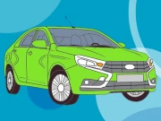 Russian Cars Coloring Book Online Puzzle Games on NaptechGames.com