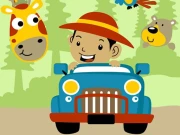 Safari Ride Difference Online Puzzle Games on NaptechGames.com
