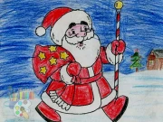 Santa Claus Coloring Online Puzzle Games on NaptechGames.com