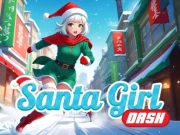 Santa Girl Dash Online Hypercasual Games on NaptechGames.com