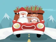 Santa Giving Presents Jigsaw Online Puzzle Games on NaptechGames.com