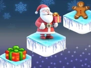 Santa Ice Jump Online Clicker Games on NaptechGames.com