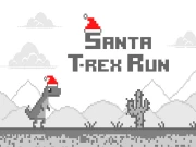 Santa T Rex Run Online Agility Games on NaptechGames.com