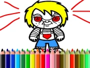 Scary Boy Coloring Book Online Art Games on NaptechGames.com
