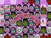 Scary Face Match Online puzzles Games on NaptechGames.com