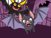 Scary Midnight Hidden Bats Online Puzzle Games on NaptechGames.com