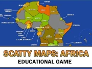 Scatty Maps Africa Online Puzzle Games on NaptechGames.com