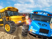 School Bus Demolition Derby Online Action Games on NaptechGames.com