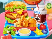 School Lunch Maker Game Online Arcade Games on NaptechGames.com