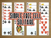 Simple Free Cell Solitaire Online puzzles Games on NaptechGames.com