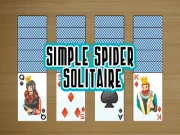 Simple Spider Solitaire Online puzzles Games on NaptechGames.com