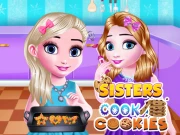 Sisters Cook Cookies Online Girls Games on NaptechGames.com
