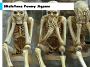 Skeletons Funny Jigsaw Online Puzzle Games on NaptechGames.com