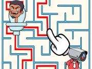 Skibidi Maze Online Puzzle Games on NaptechGames.com