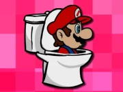 Skibidi Toilet Geometry Rash Online Arcade Games on NaptechGames.com