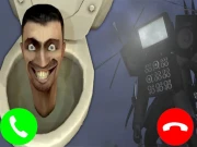 Skibidi Toilet Video Call Online Puzzle Games on NaptechGames.com