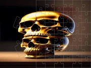 Skull Picture Scramble Challenge Online puzzles Games on NaptechGames.com