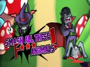 Smash all these f.. animals Online Shooting Games on NaptechGames.com