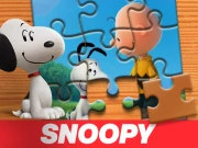 Snoopy Jigsaw Puzzle Online Puzzle Games on NaptechGames.com