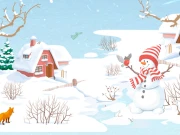 Snowman Slide Online Puzzle Games on NaptechGames.com