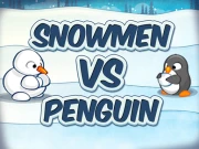 Snowmen VS Penguin Online Shooting Games on NaptechGames.com