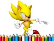 Sonic Coloring Book Online Hypercasual Games on NaptechGames.com