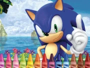 Sonic Coloring Online Puzzle Games on NaptechGames.com