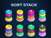 Sort Stack color Hoop Game Online Arcade Games on NaptechGames.com