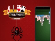 Spider Solitaire Deluxe Online board Games on NaptechGames.com
