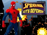Spiderman City Defense Online Shooting Games on NaptechGames.com