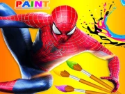 Spiderman Coloring Online Clicker Games on NaptechGames.com