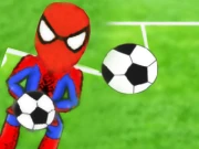 Spiderman Penalty Online Sports Games on NaptechGames.com