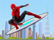 Spiderman Skateboarding Online Arcade Games on NaptechGames.com