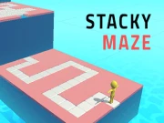 Stacky Maze Online arcade Games on NaptechGames.com