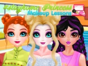 Stayhome Princess Makeup Lessons Online Girls Games on NaptechGames.com