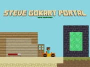 Steve Go kart Portal Online Arcade Games on NaptechGames.com